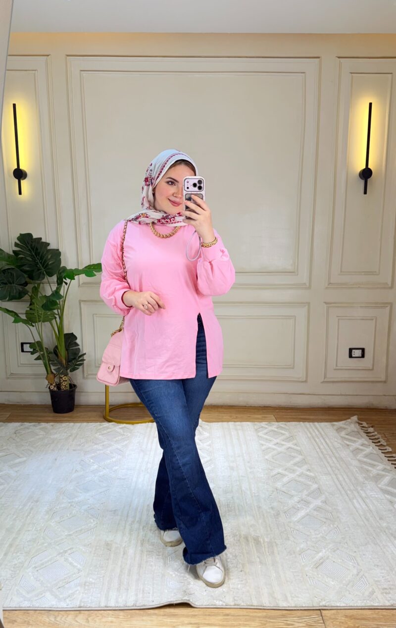 Side slits T-shirt